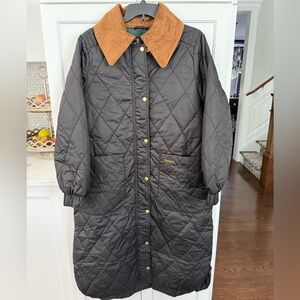 Barbour NEW Size 10 Marsett Quilted Longline Jacket